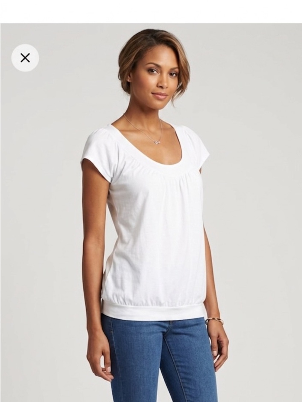 White Summer Top